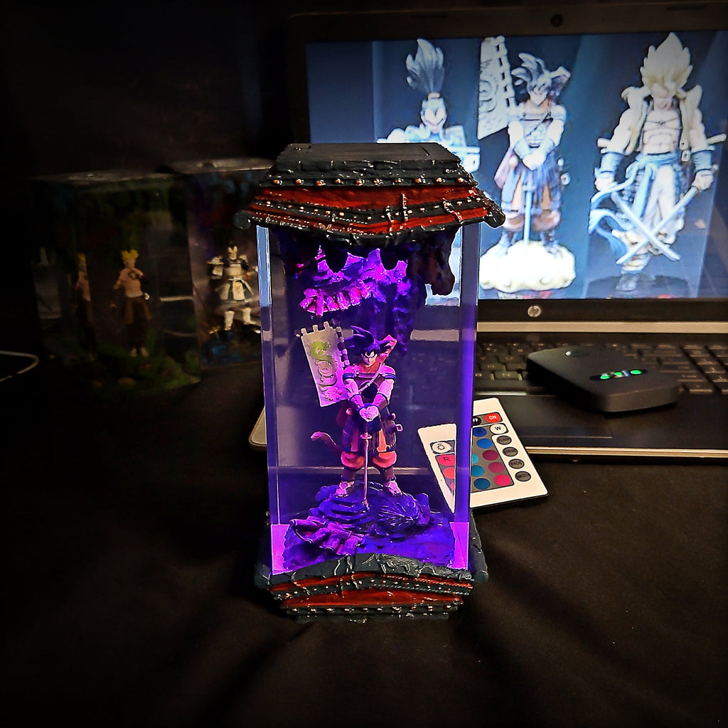 Goku Shogun - Dragon Ball Z Resin Lamp
