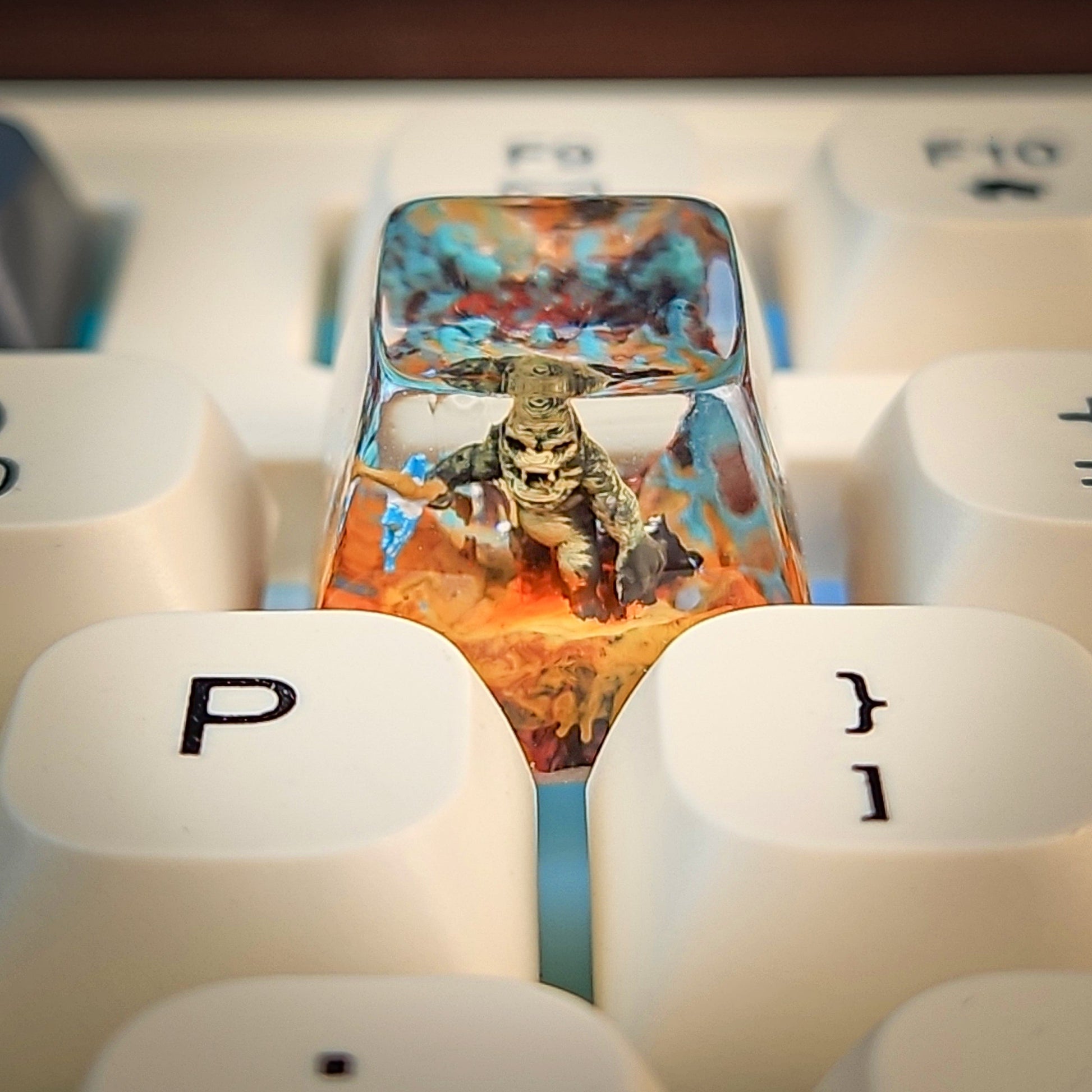 Kingkong Keycap - handmade resin keycap
