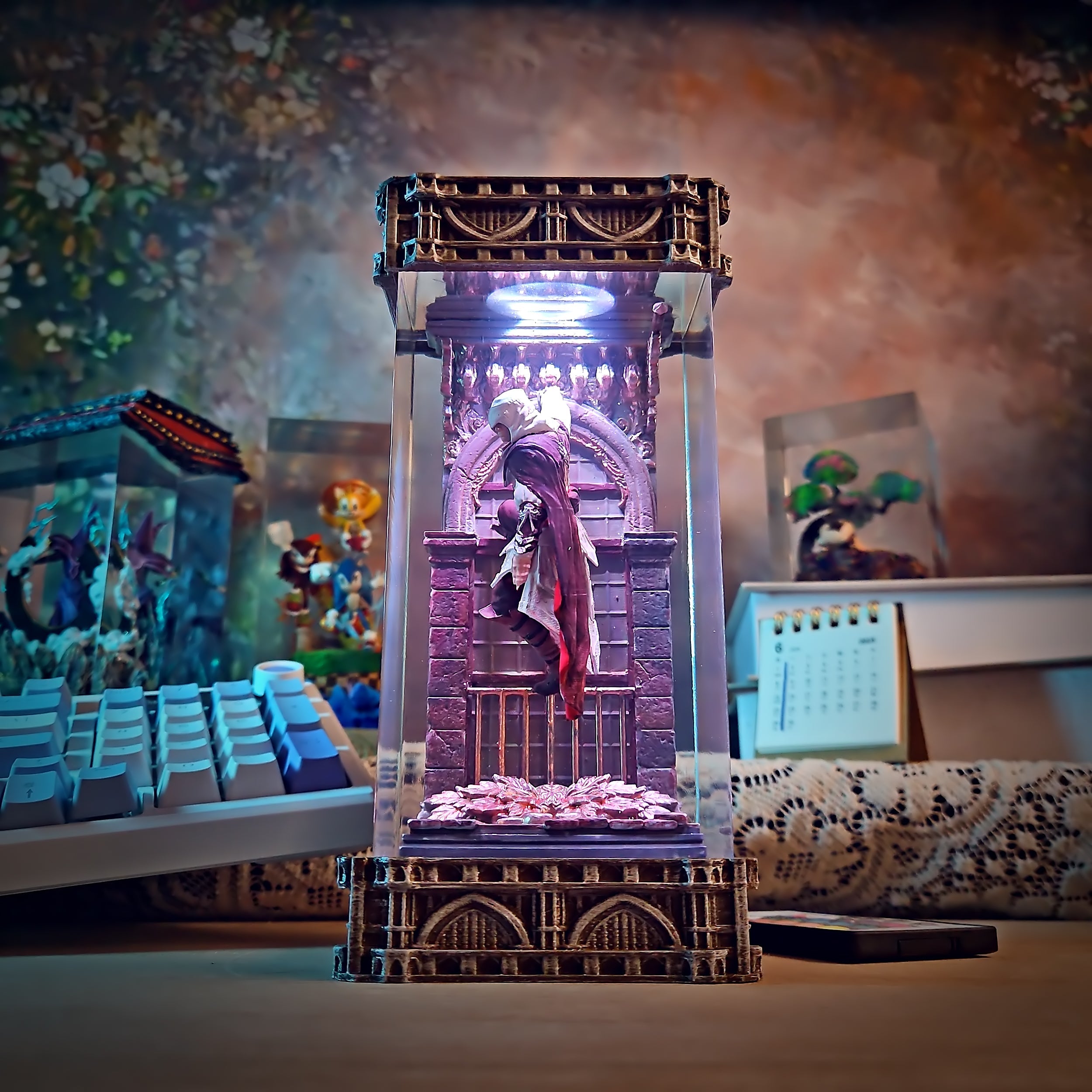 Assassin's Creed Resin Lamp - handmade resin lamp