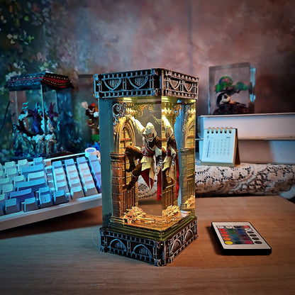 Assassin's Creed Resin Lamp - handmade resin lamp