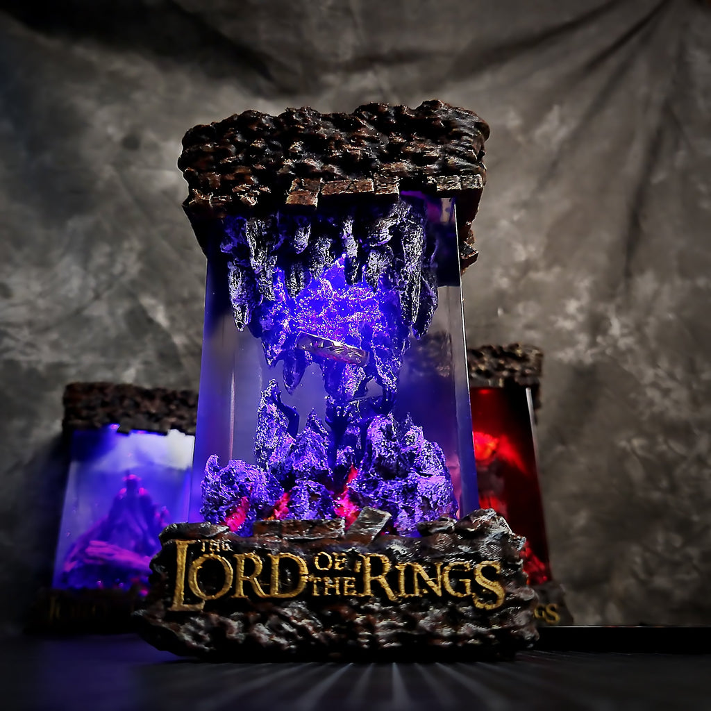 RING Resin Lamp - handmade resin lamp