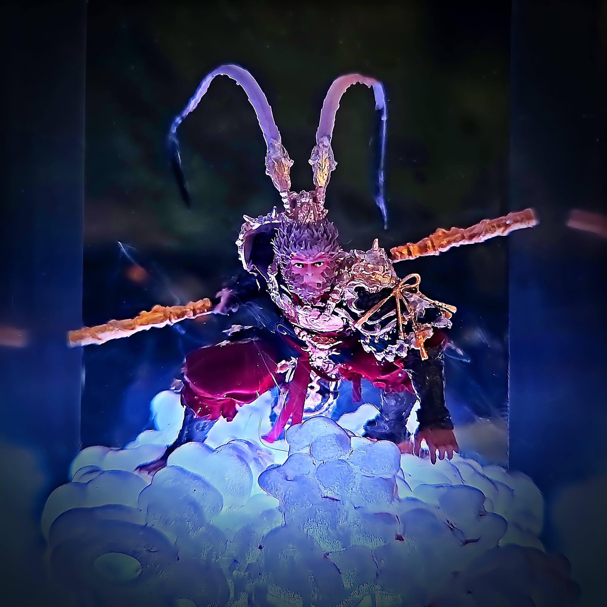 Wukong V2 Resin Lamp - handmade resin lamp