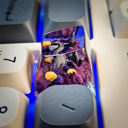 Jason Keycap - handmade resin keycap