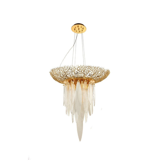 Natalie Branching Murano Glass Chandelier