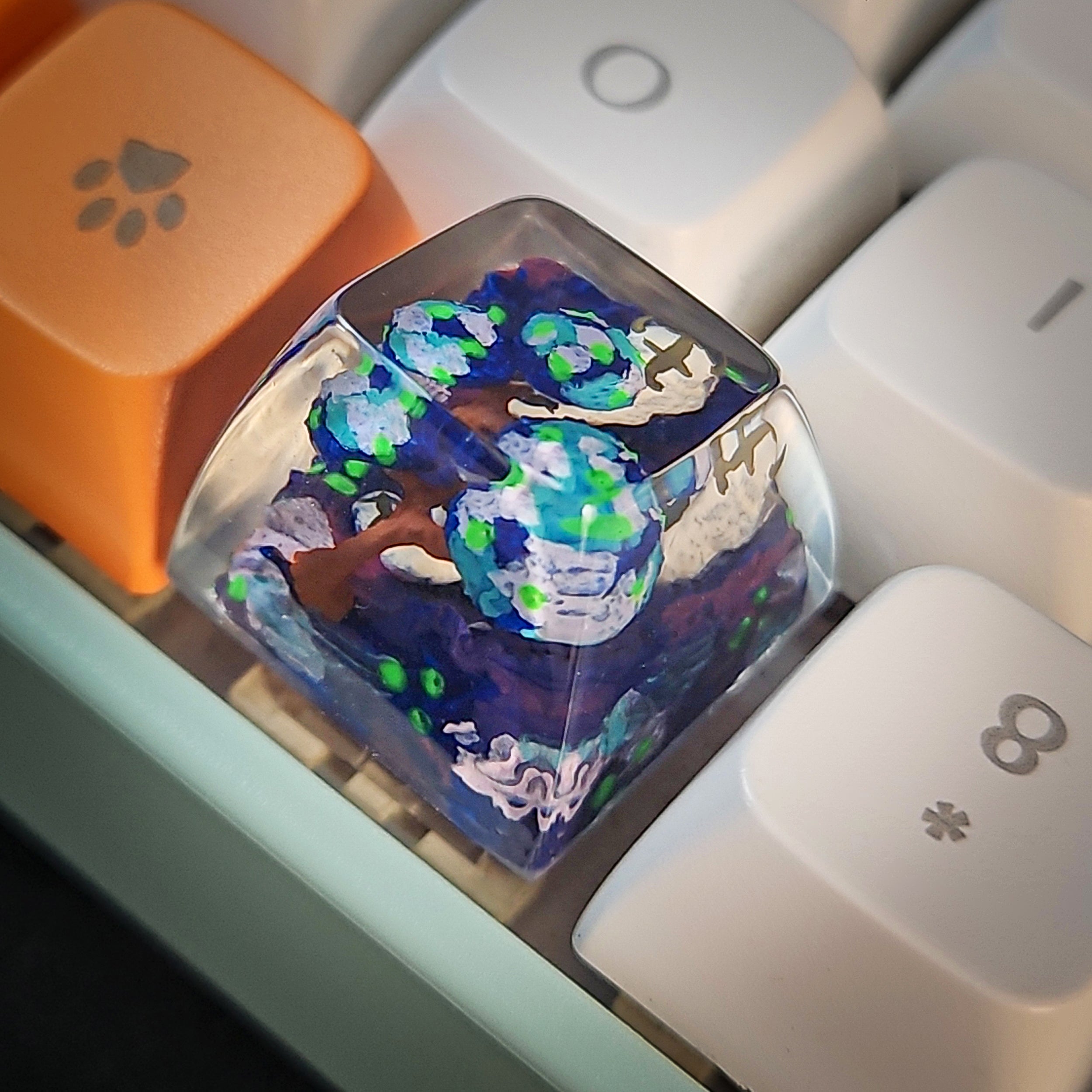 Appa Keycap - handmade resin keycap