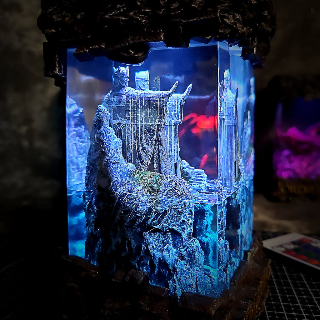 ARGONATH - handmade resin lamp