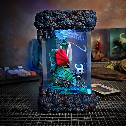 Knight & Hornet Resin Lamp - handmade resin lamp