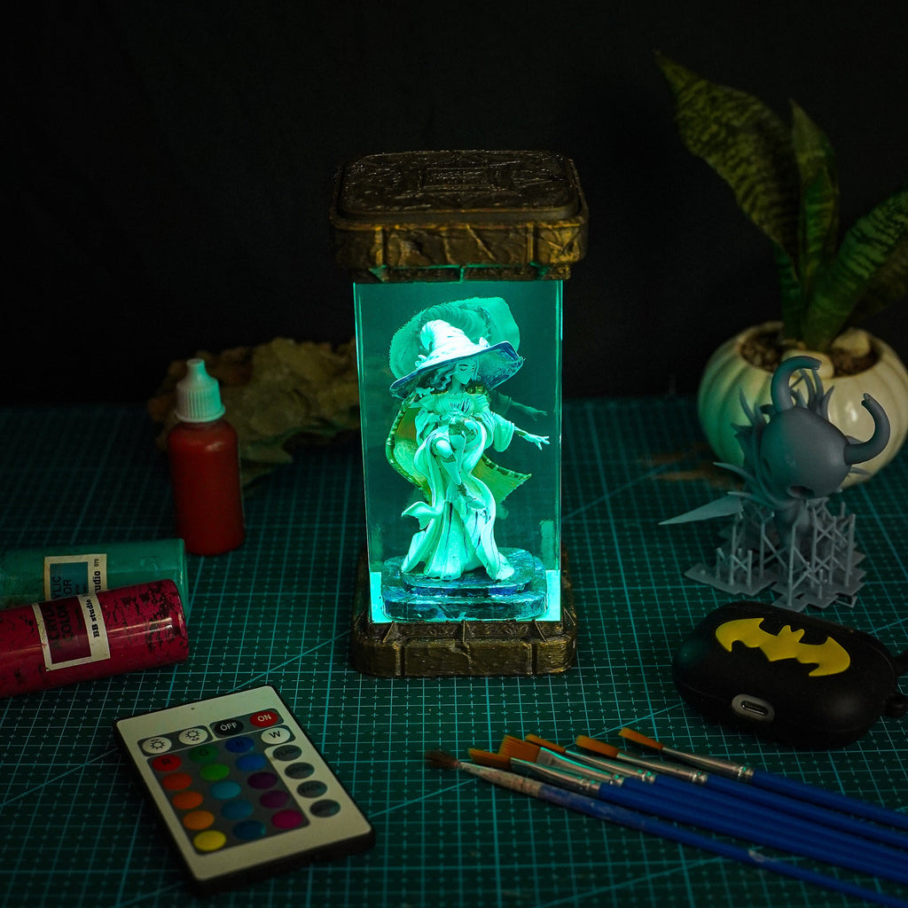 Ranni the Witch V1 Resin Lamp - handmade resin lamp