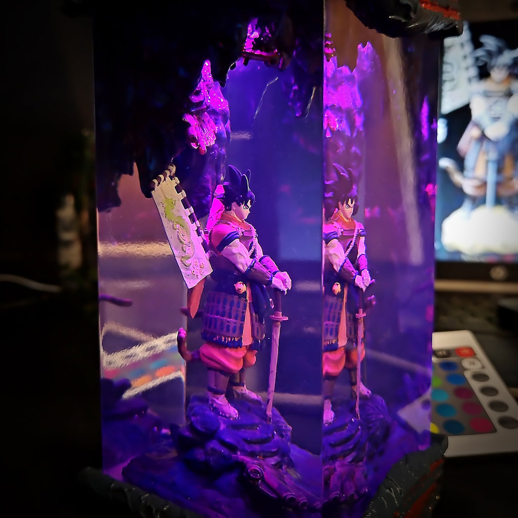 Goku Shogun - Dragon Ball Z Resin Lamp