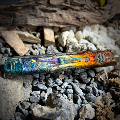Dragon Ball Z Space Keycap - handmade resin spacebar