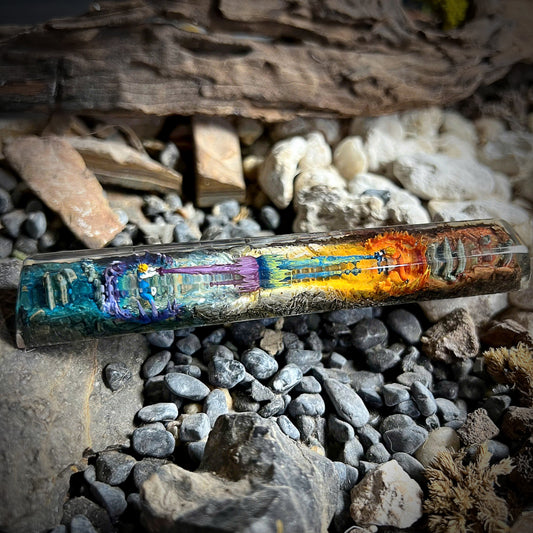 Dragon Ball Z Space Keycap - handmade resin spacebar