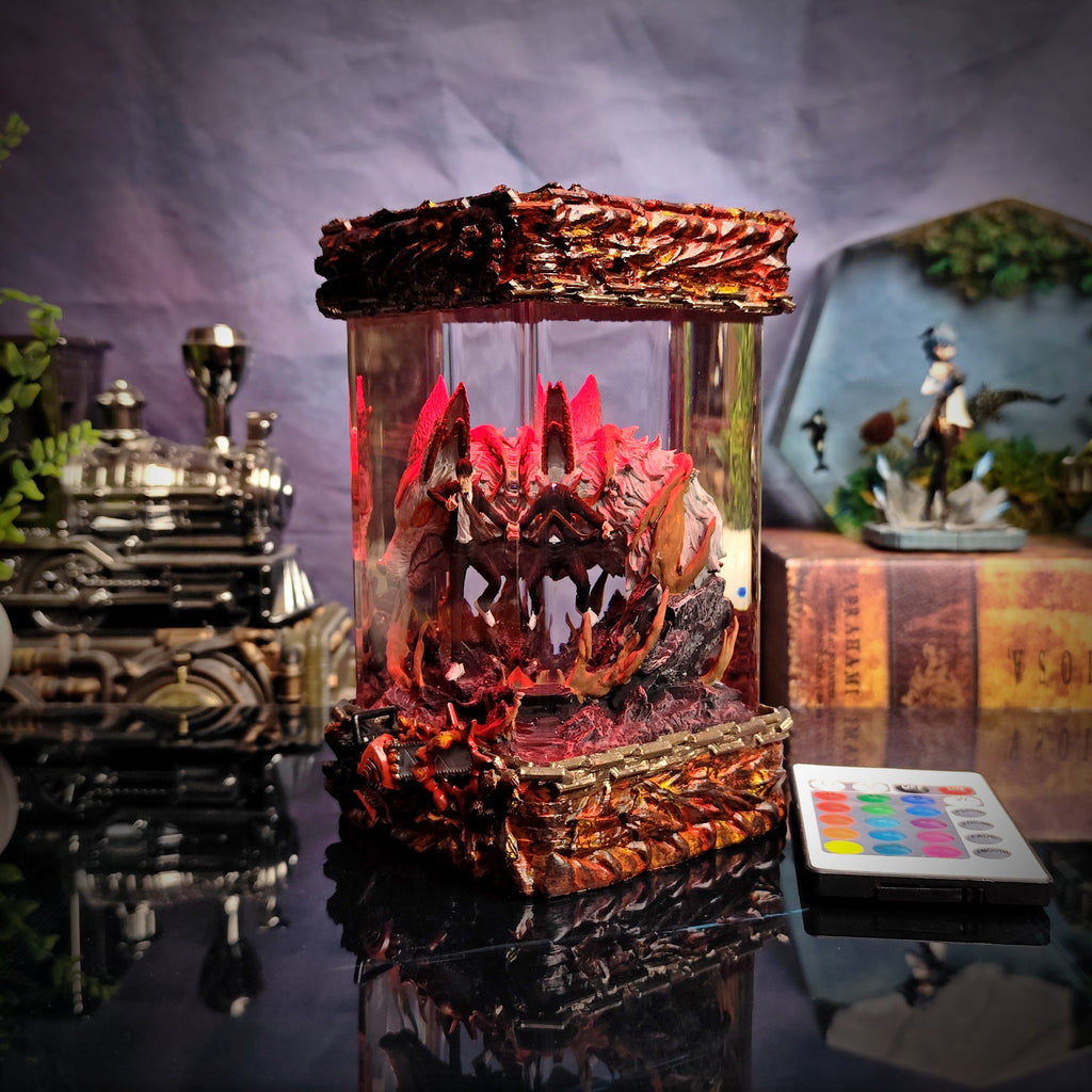 Aki Fox Devil - Chainsaw Man Resin Lamp