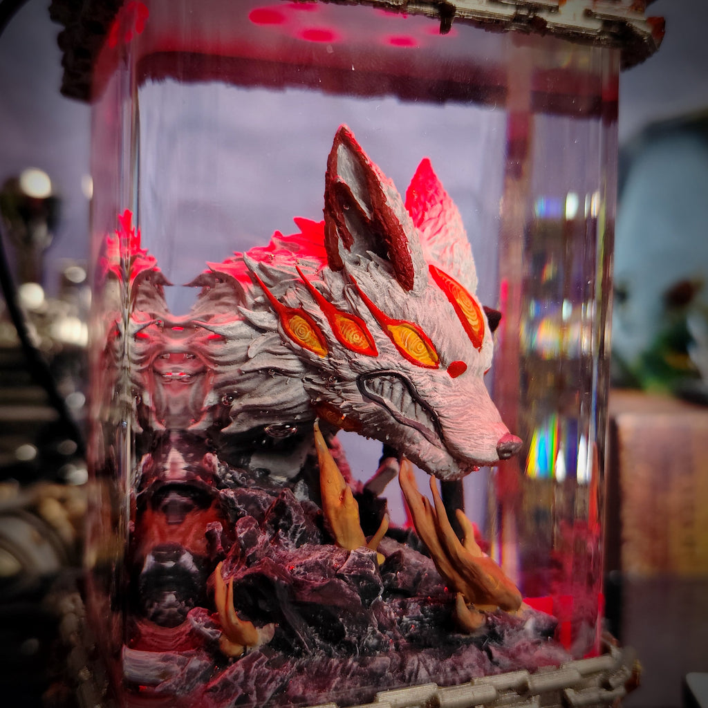 Aki Fox Devil - Chainsaw Man Resin Lamp