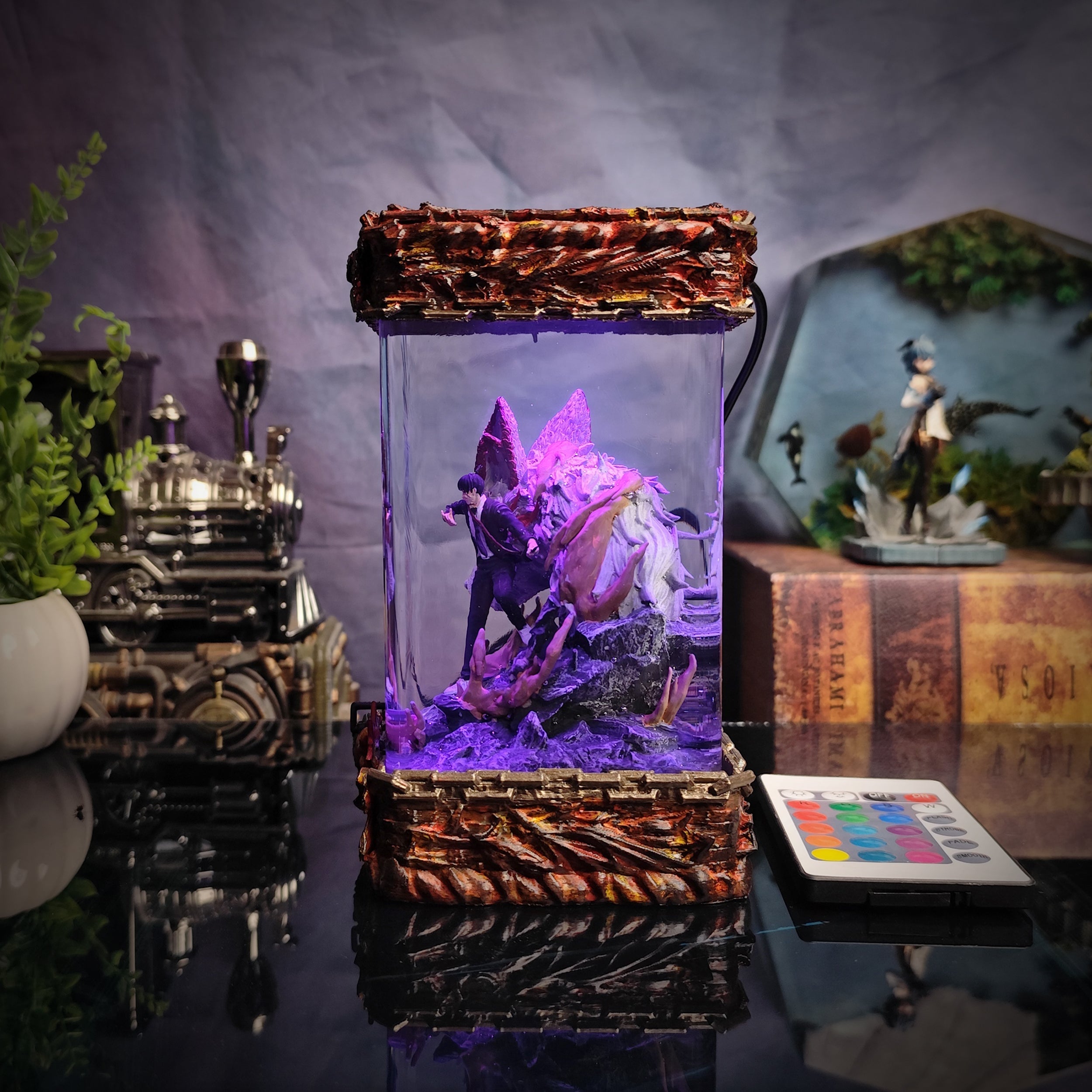 Aki Fox Devil - Chainsaw Man Resin Lamp