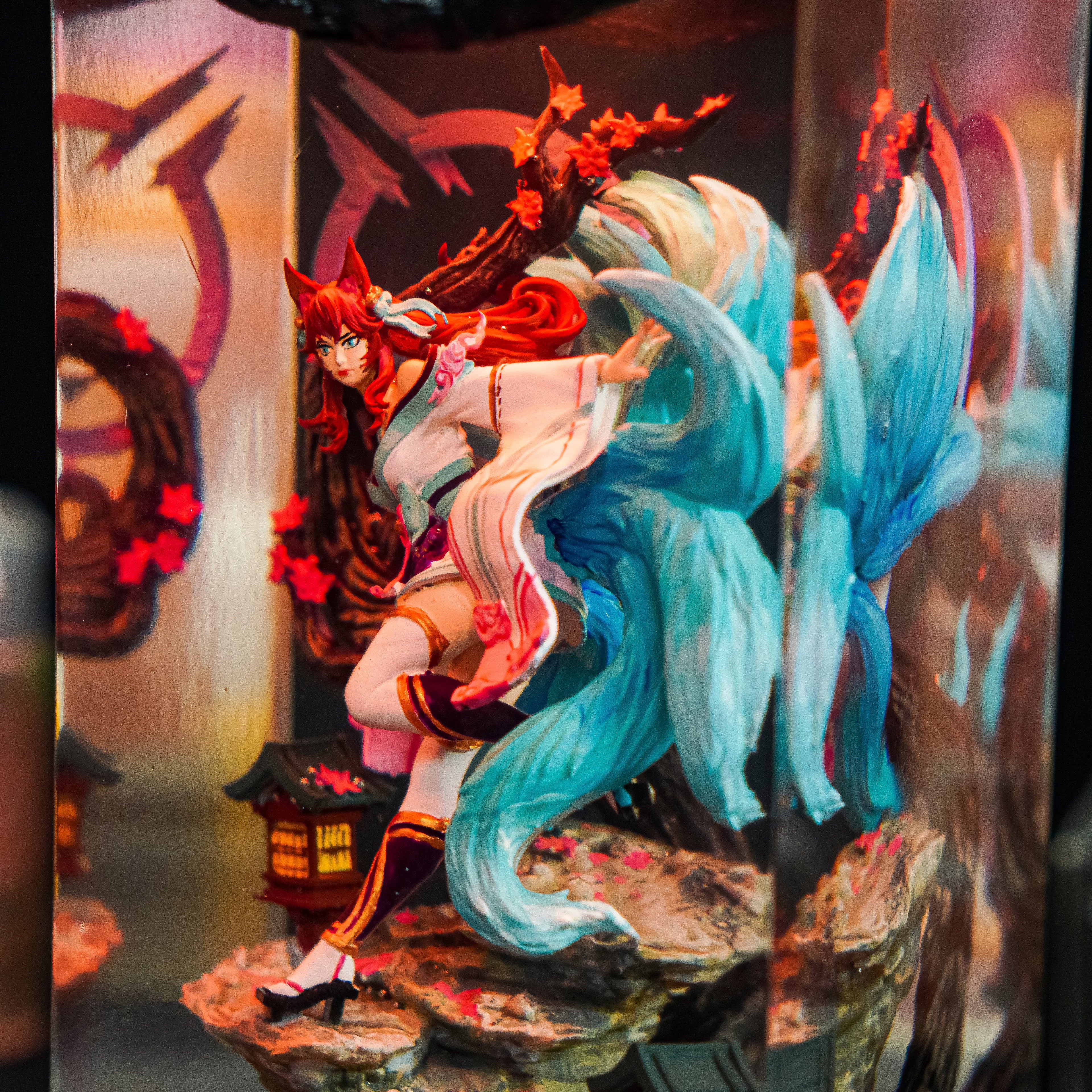 Ahri LOL Resin Lamp