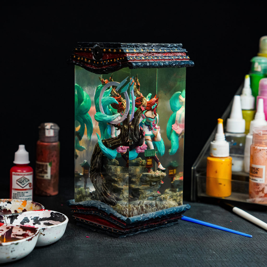 Ahri LOL Resin Lamp