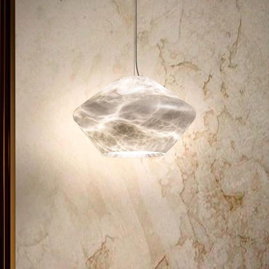 Alabaster Popular Art Pendant Light