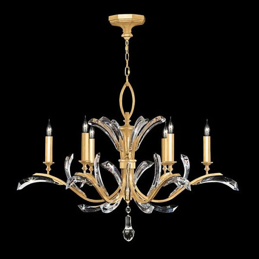 Alice Candle Round Chandelier 42"