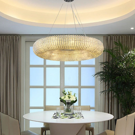 Alison Series Crystal Round LED Chandelier