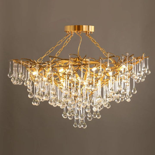 Anita Brass Chandelier