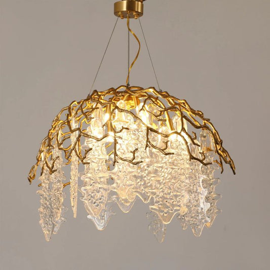 Aqua Dome Chandelier