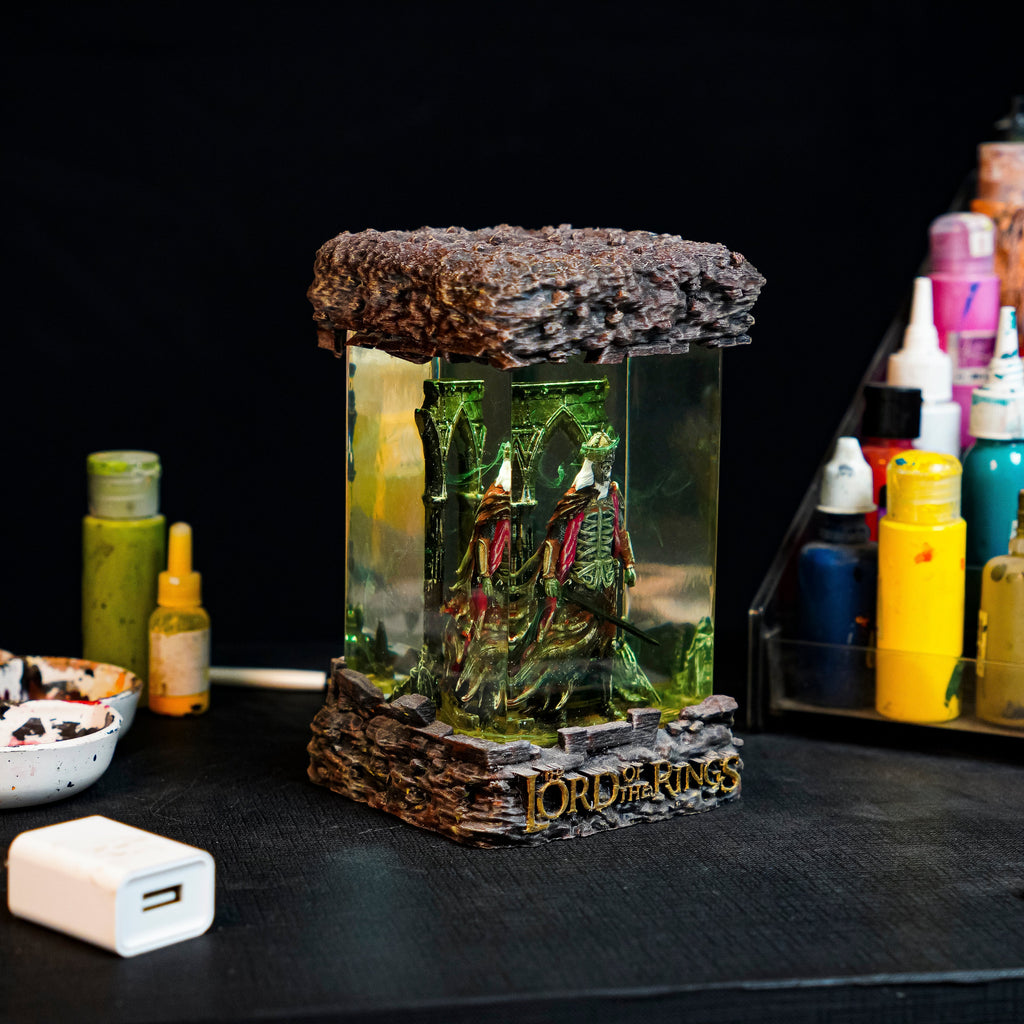 KINGDEAD - handmade resin lamp