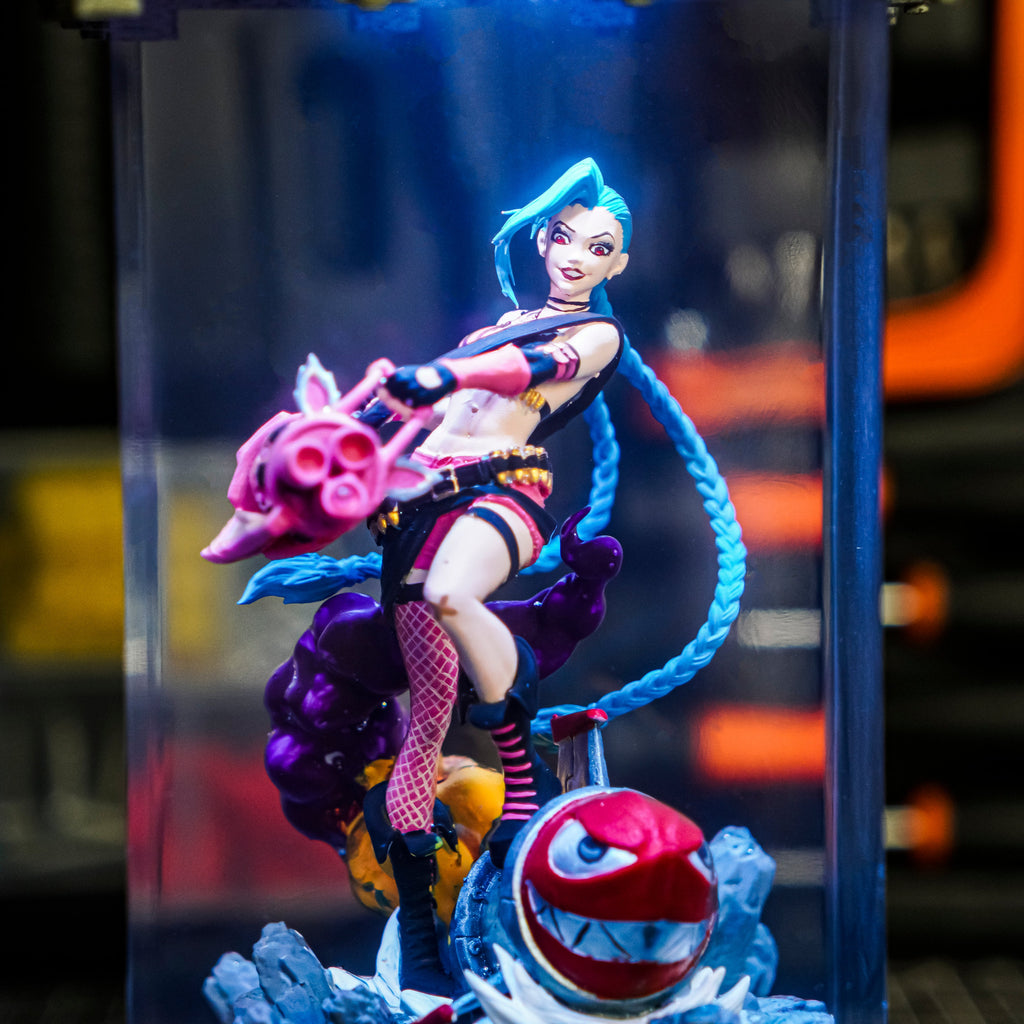 Jinx LOL Resin Lamp