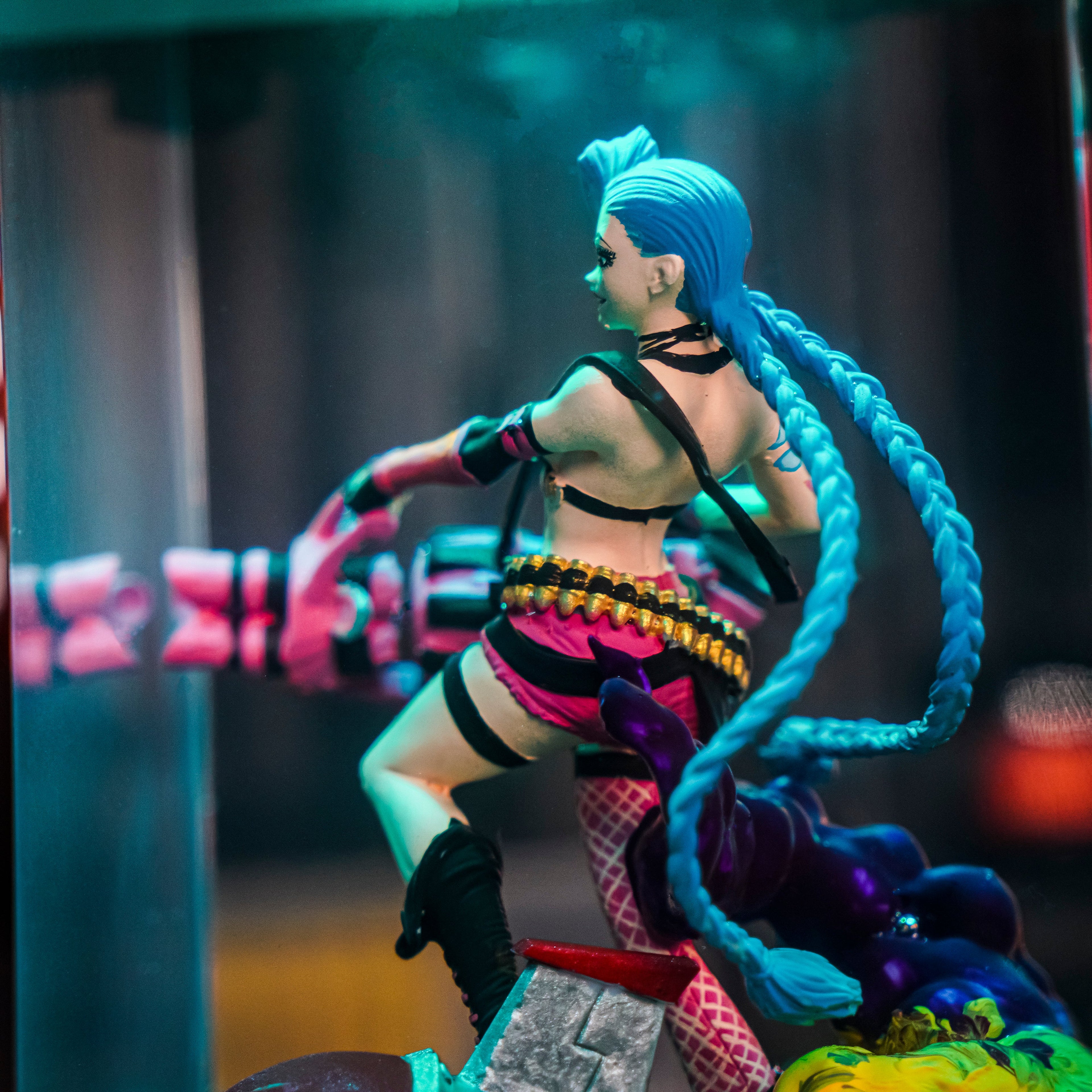 Jinx LOL Resin Lamp