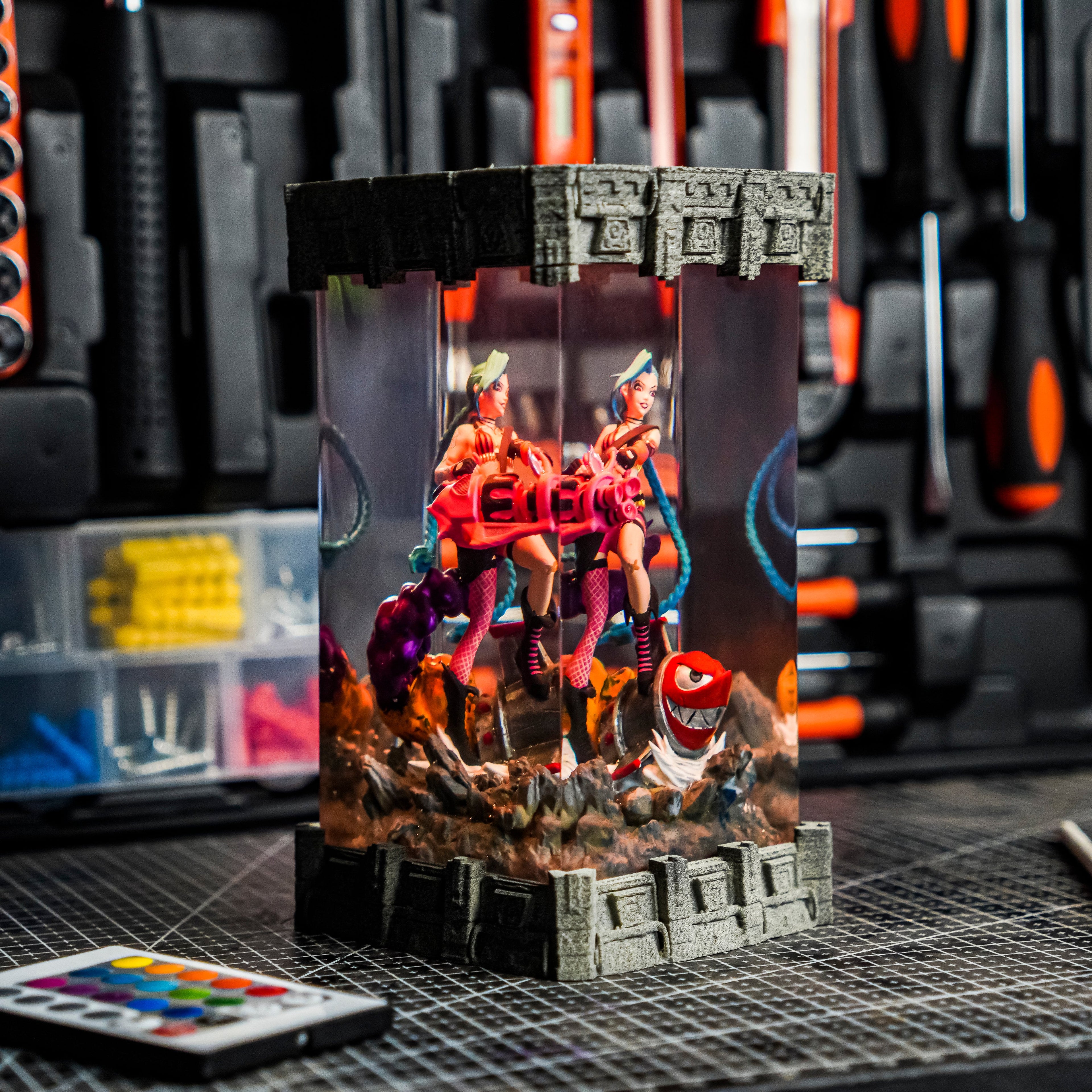 Jinx LOL Resin Lamp