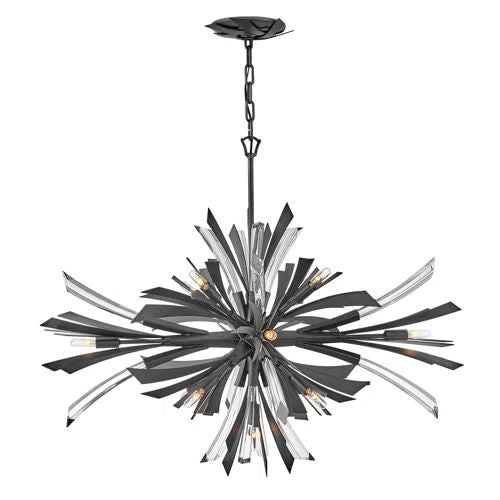 Bergamots 13 Lights Chandelier