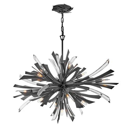 Bergamots 13 Lights Chandelier