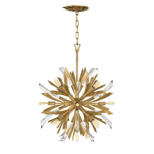Bergamots 13 Lights Chandelier 22"D