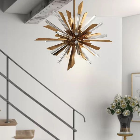 Bergamots 8 Lights Chandelier