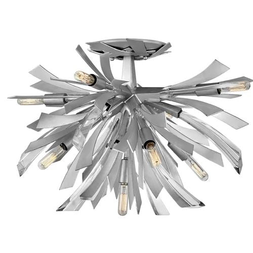 Bergamots 9 Lights Crystal Chandelier