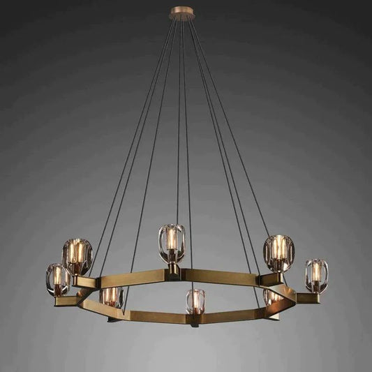 Bifron Contemporary Circular Living Room Chandelier