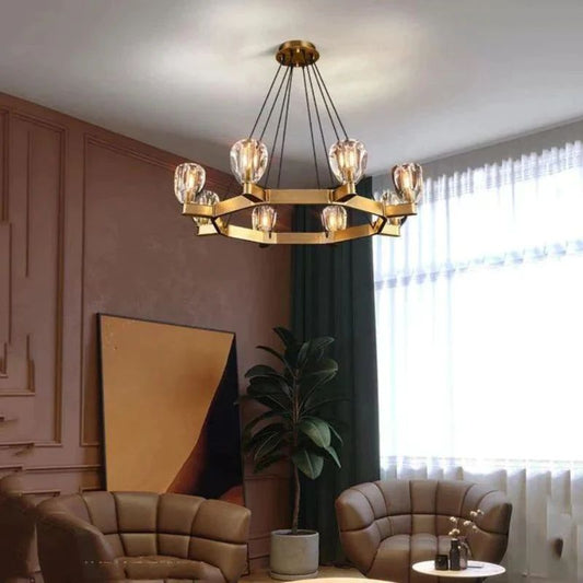 Bifron Contemporary Circular Living Room Chandelier