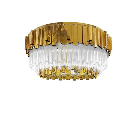 Brilliant Decorative Round Flush Mount