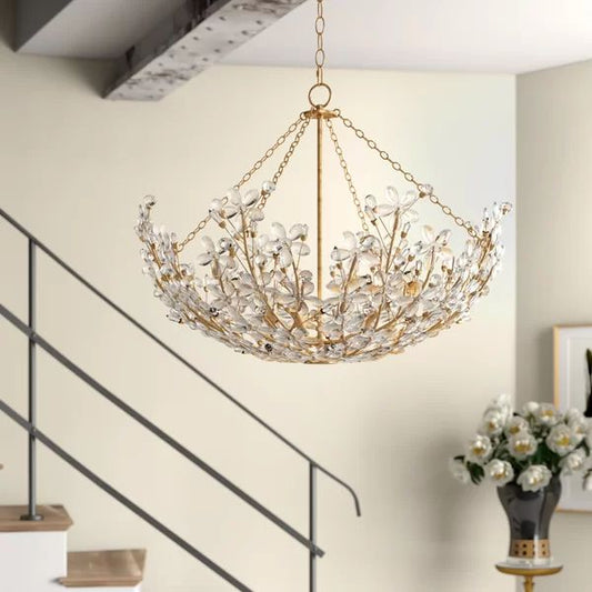 Cherish 6 Lights Round Chandelier