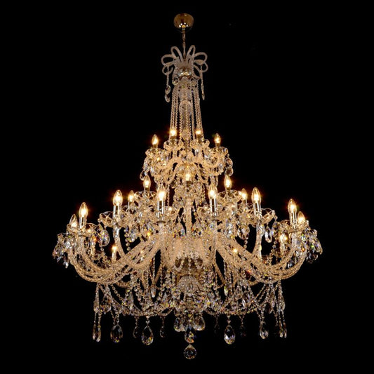 Classical Grandiose 36 Light Crystal Chandelier