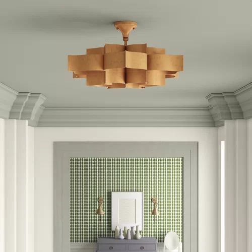 Classical Lotus 1-Light Chandelier