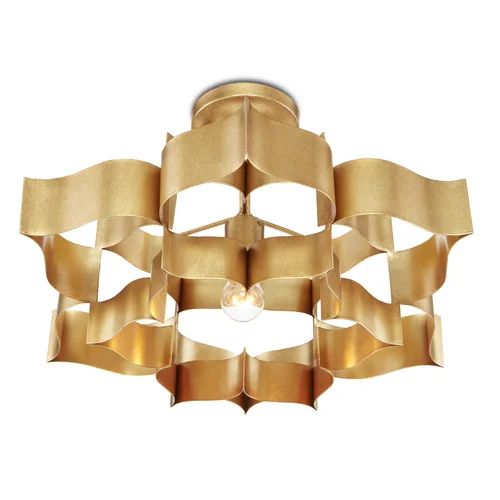 Classical Lotus 1-Light Chandelier