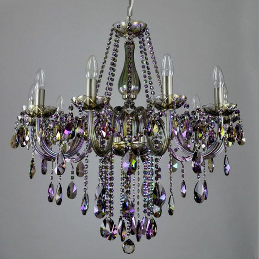 Classical Paradise 10 Light Crystal Chandelier