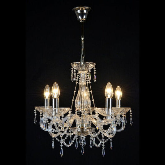 Classical Pianissimo 5 Light Crystal Chandelier