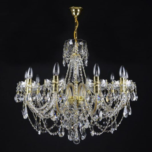 Classical Zenith 10 Light Crystal Chandelier