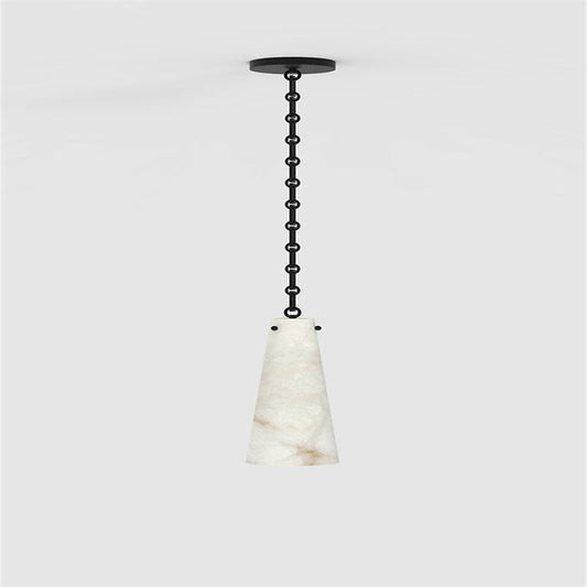 Contemporary Unique Alabaster Pendant Light