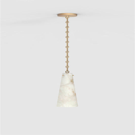 Contemporary Unique Alabaster Pendant Light