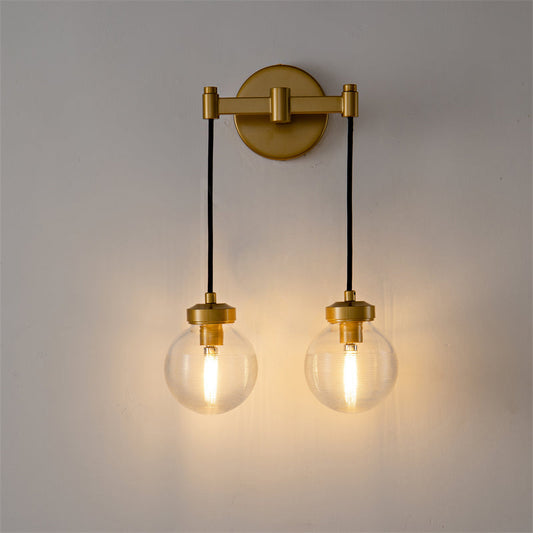 Popular Pearl Glass Ball Wall Sconce