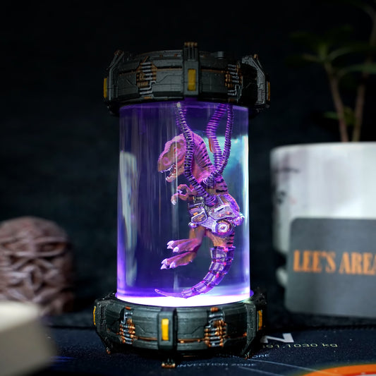Biolab T-Rex V2 Resin Lamp (SkyFi Base) - handmade resin lamp
