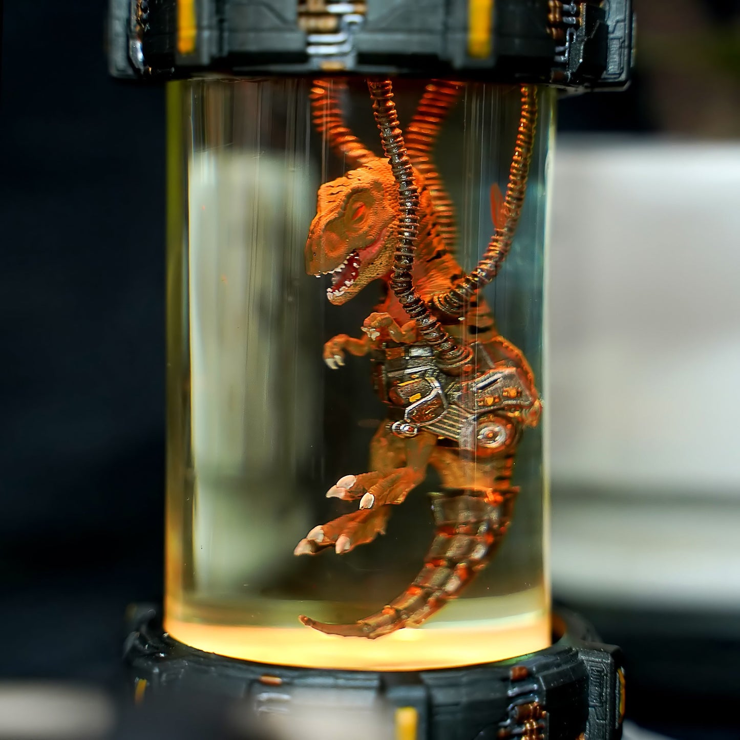 Biolab T-Rex V2 Resin Lamp (SkyFi Base) - handmade resin lamp