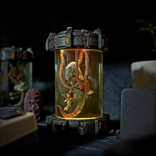Biolab Raptor V2 Resin Lamp (SkyFi Base) - handmade resin lamp
